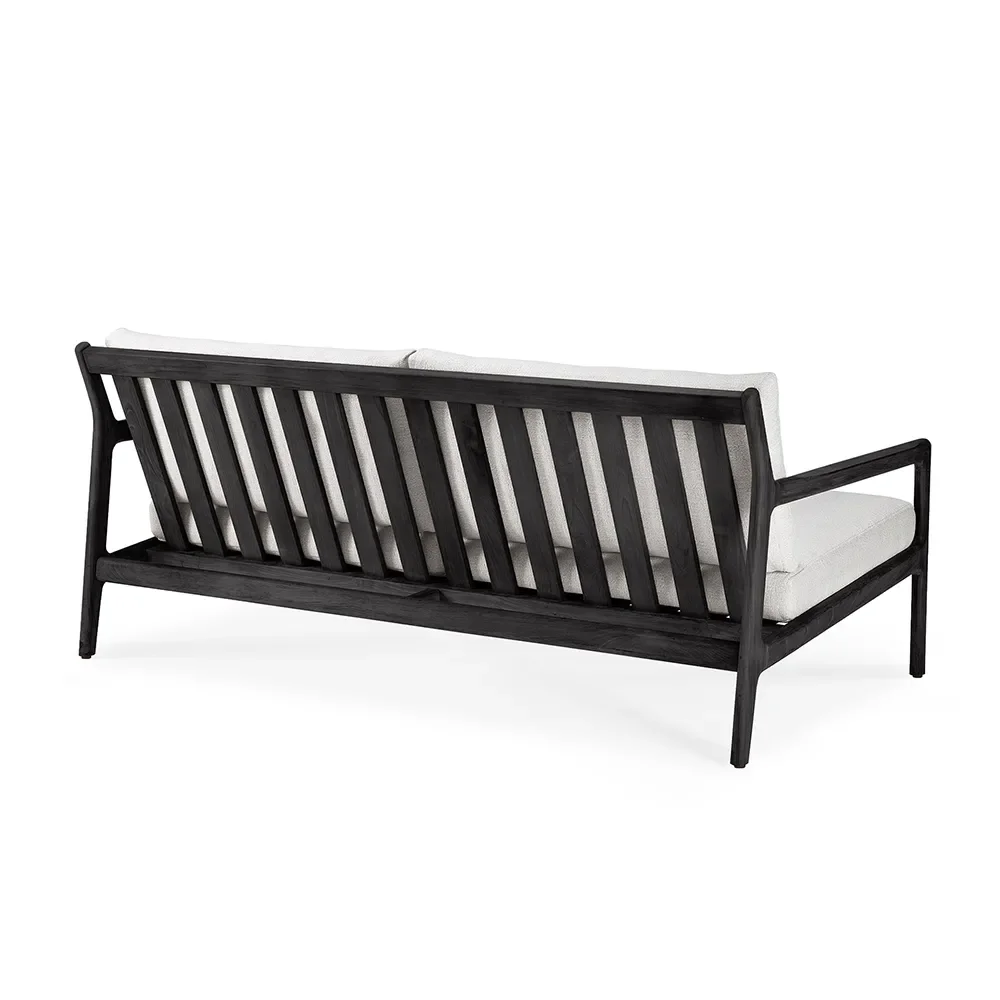 Jack 2-personers sofa Black/Off White