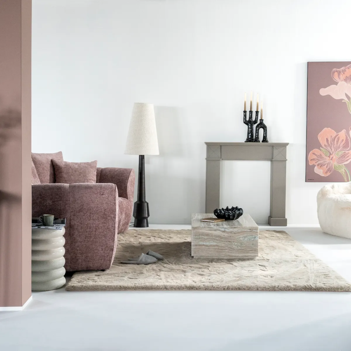 Tæppe Zena 200x290 beige