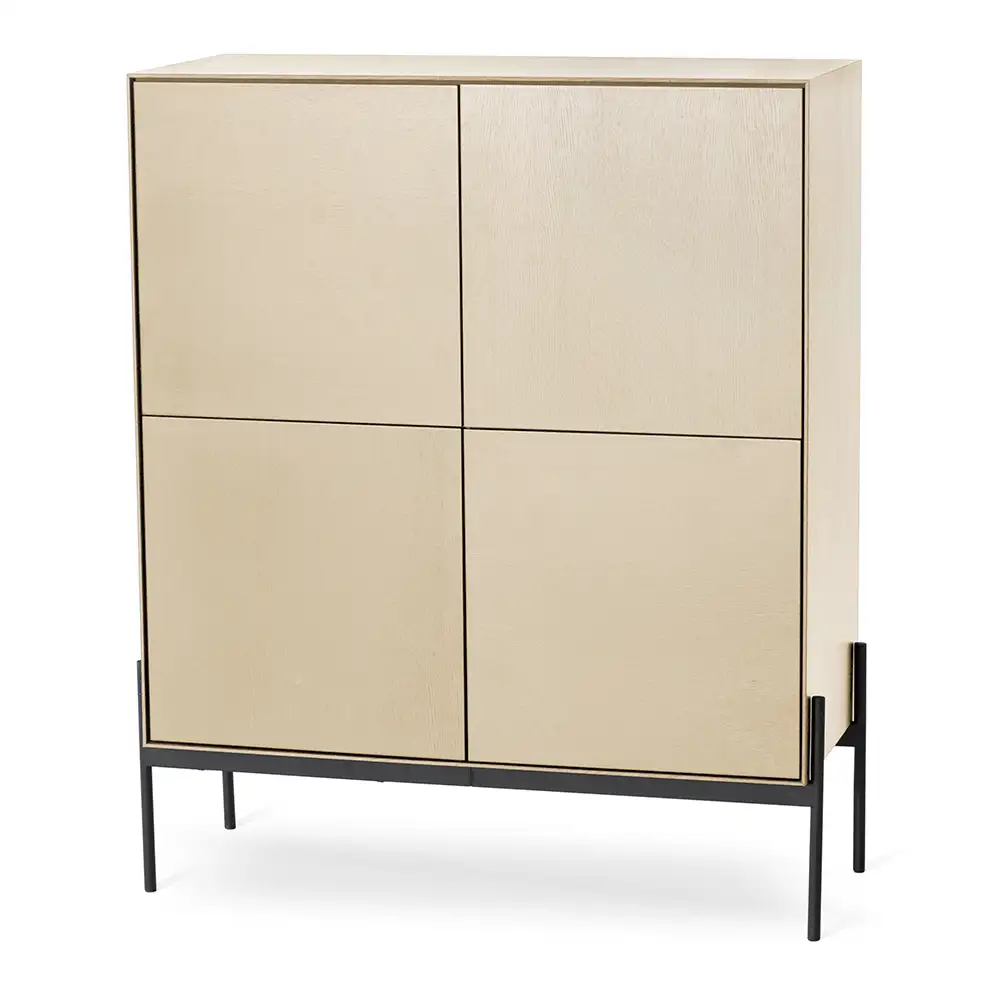  Ale Skab hvidolieret eg