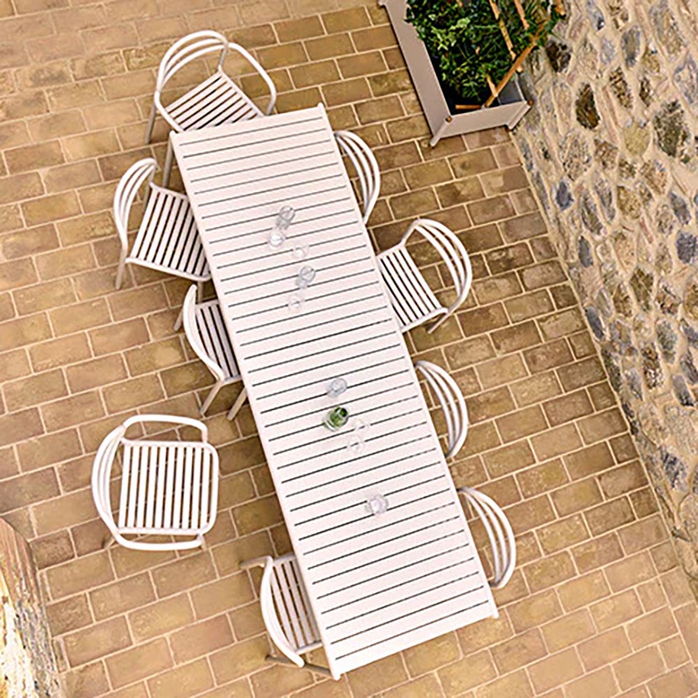 Bliss spisebord forlængerplade inkl. ben Sand aluminium