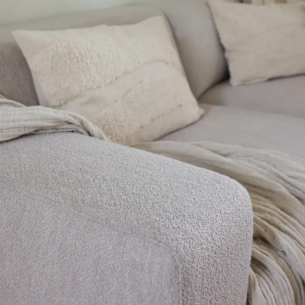 Willard sofa 3-personer stof Alice lys beige