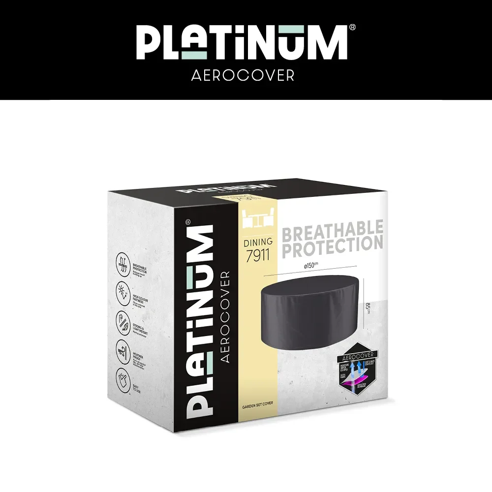 Møbelovertræk Rundt 150 cm