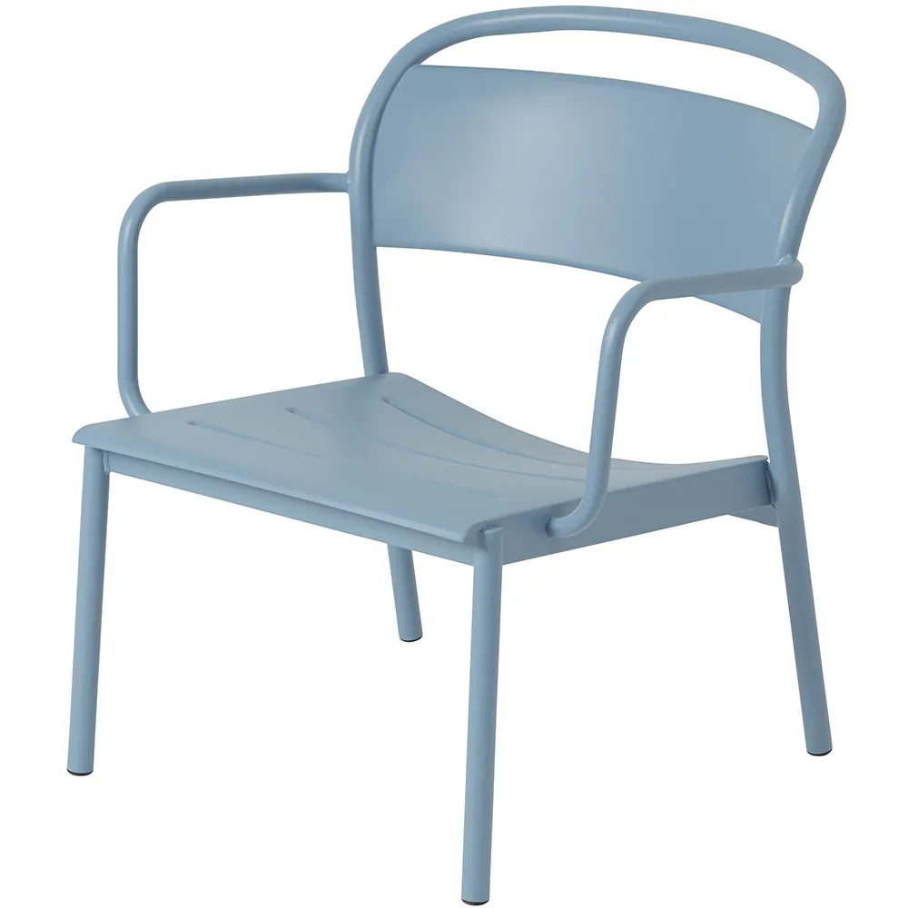 Muuto, Linear Steel Lænestol Pale Blue