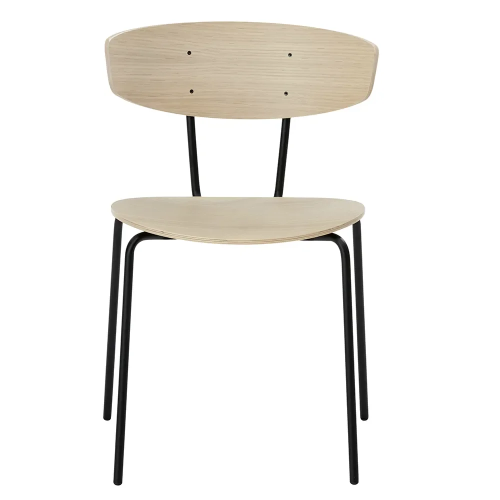 Ferm Living, Herman Spisebordsstol - White Oiled Oak