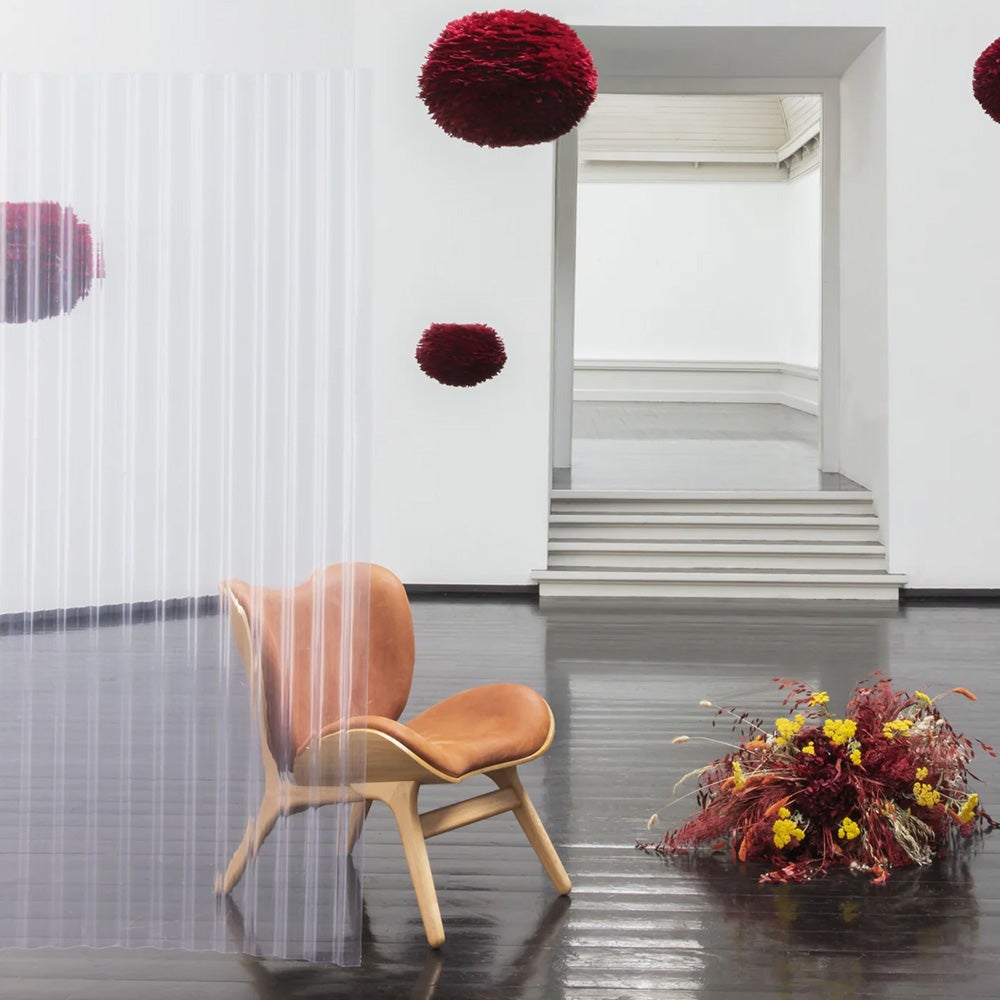 A Conversation Piece Hvilestol Oak/Hope Leather Cognac