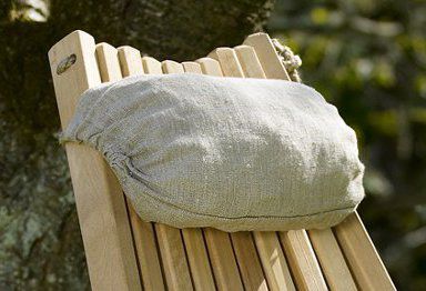 Ribbon Nakkepude Natur