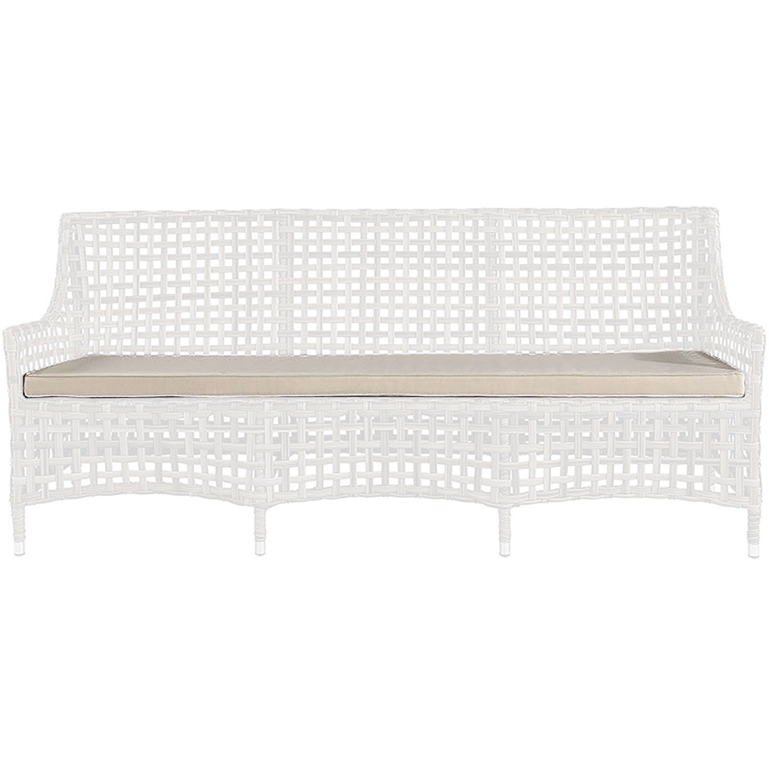 Malaga Sofa Hynde Hvid Artwood