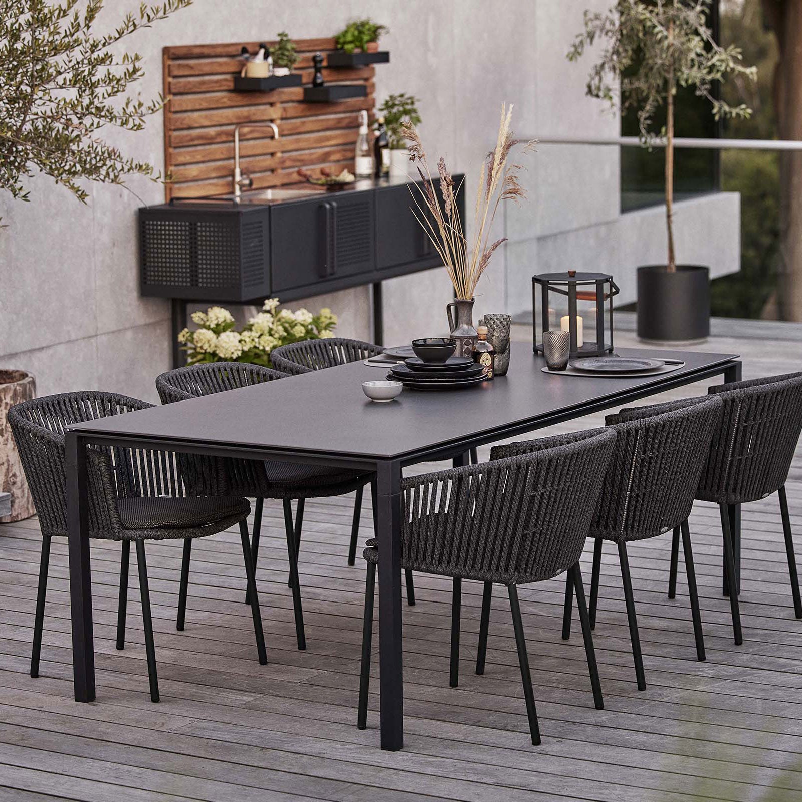 Moments Armlænestol Mørkegrå