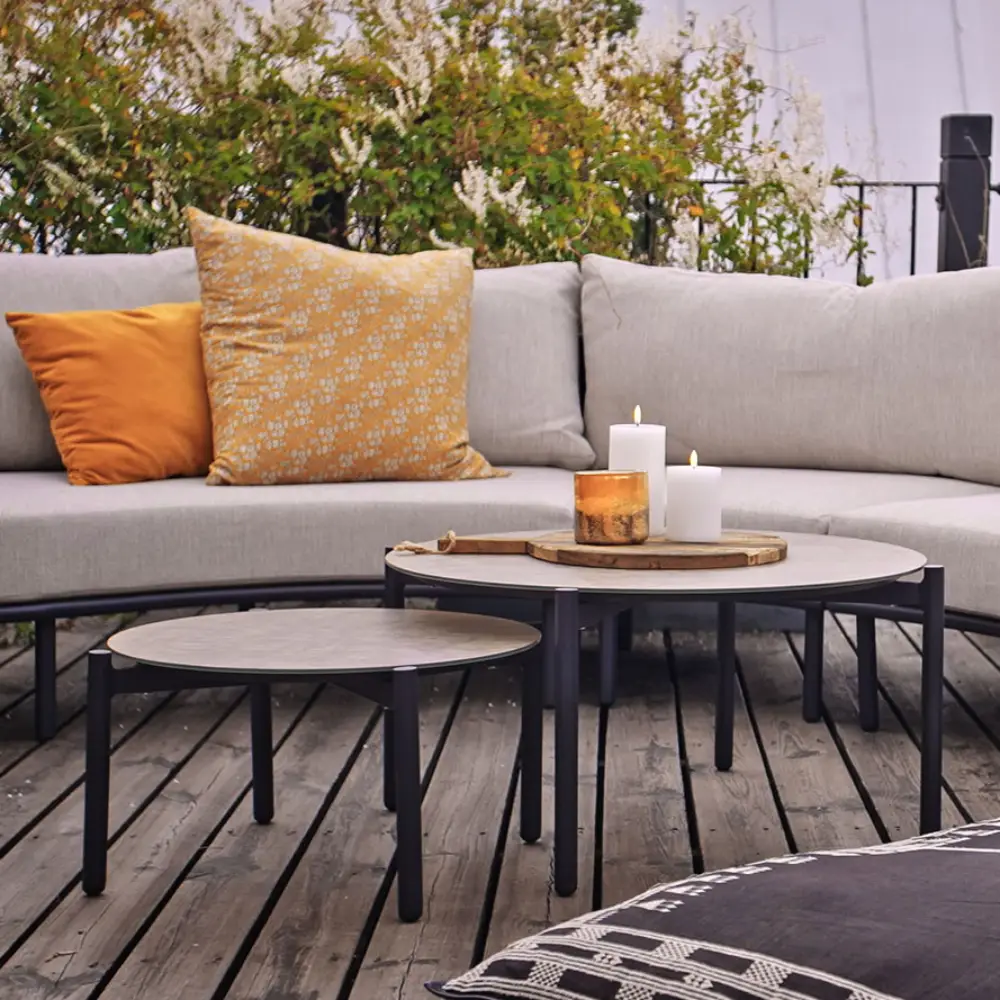 Solnäs sofagruppe Sort