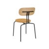 Curious Spisestol Eg/Sort Metal Tangerine