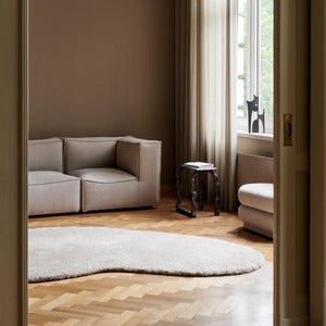 Forma uldtæppe 175x250 cm råhvid