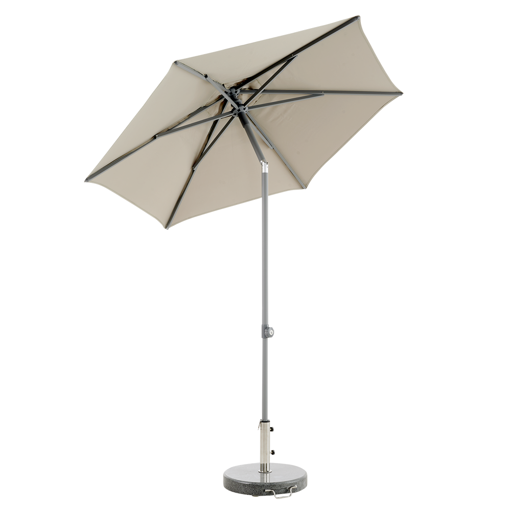 POPPI - Parasol Ø200 cm-taupe