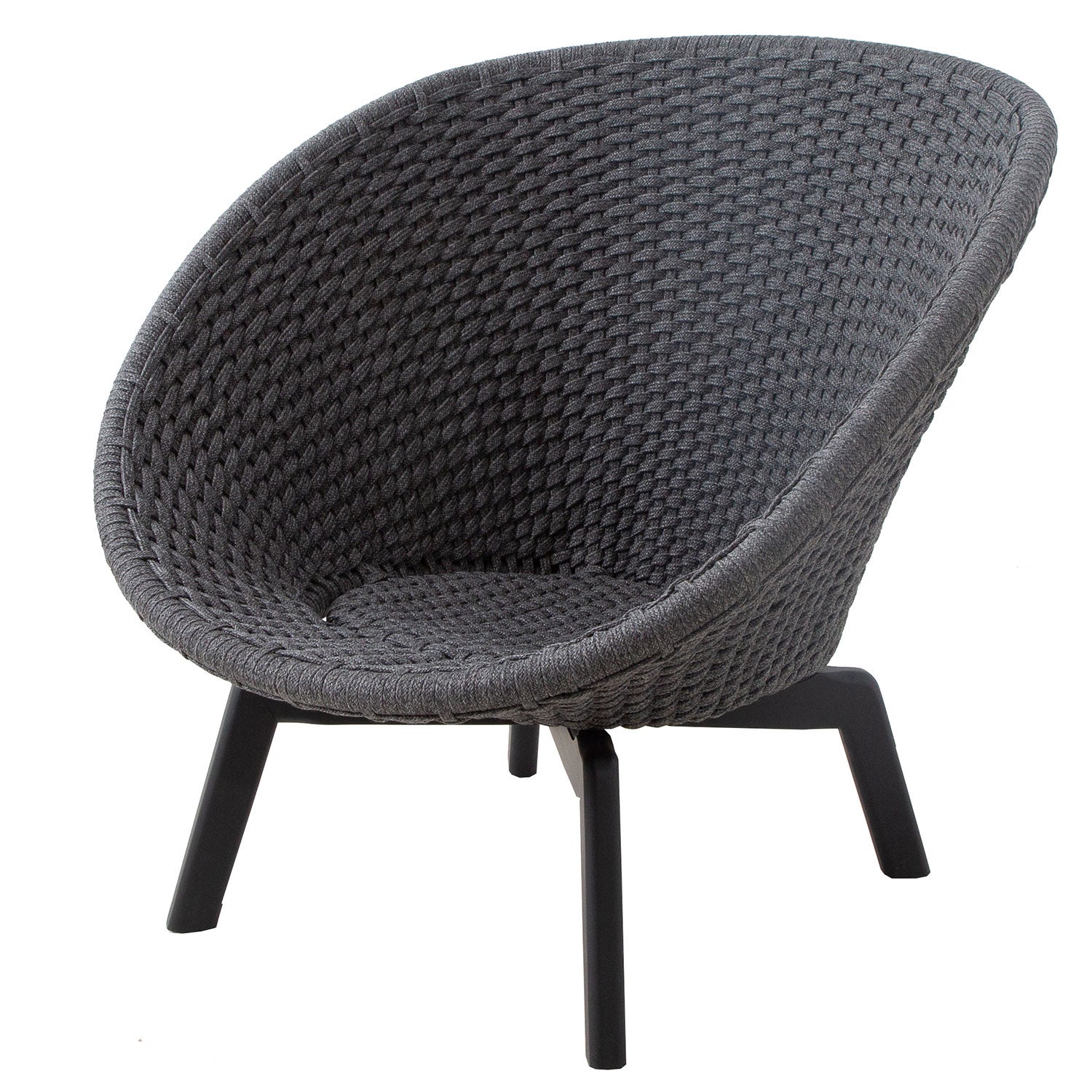 Cane-line, Peacock Loungestol Sort