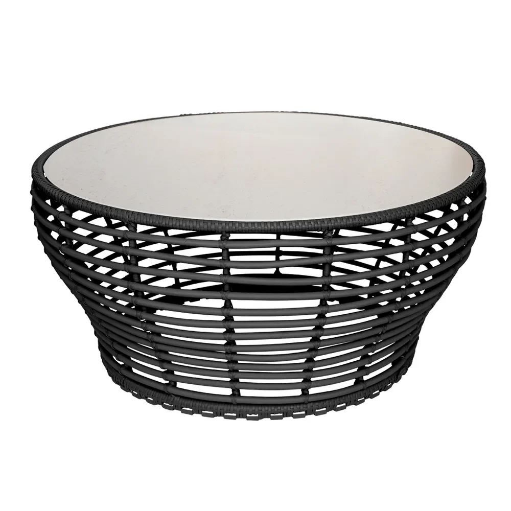 Cane-line, Basket sofabordunderstel 95 cm Grafit