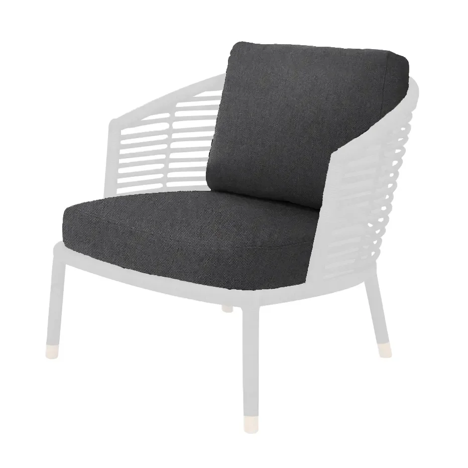 Cane-line, Moments/Sense lænestolspude INDOOR Mørkegrå