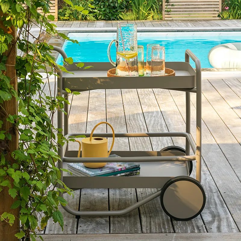 Trolly serveringsvogn  Dusty green