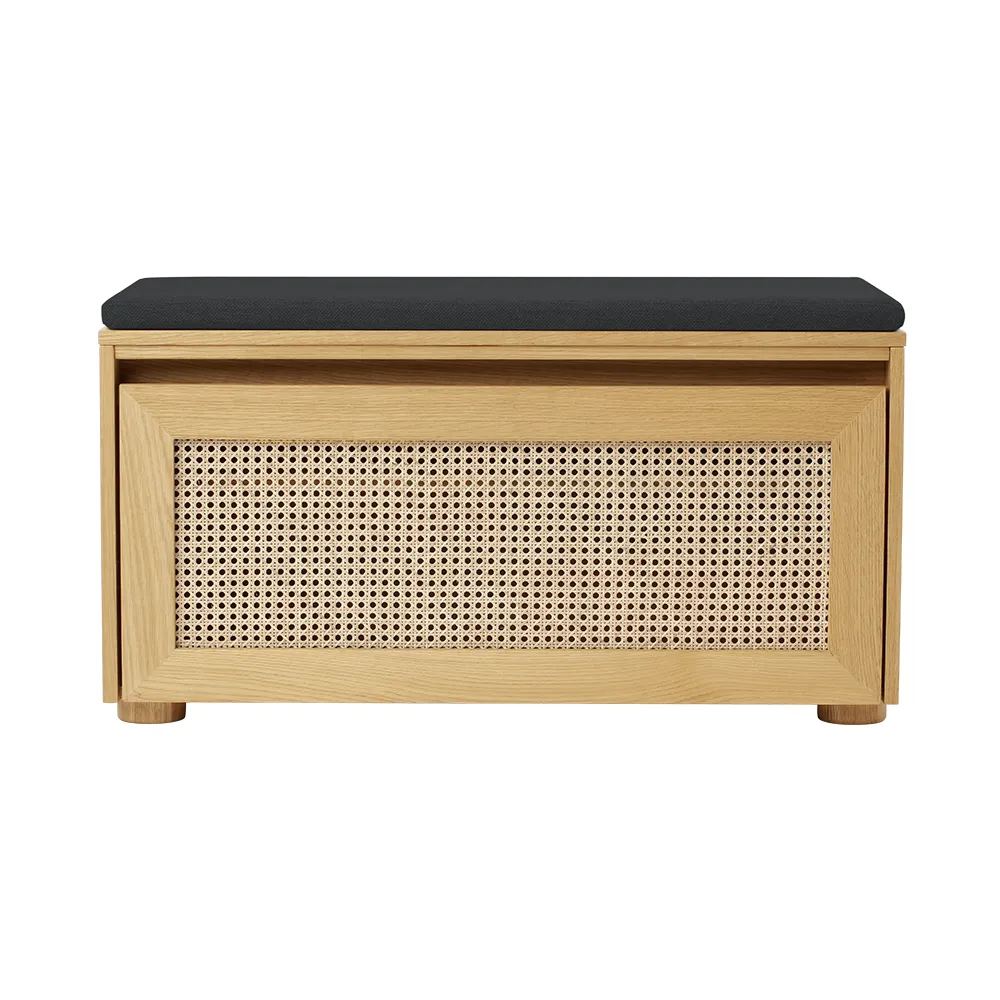 Opbevaringsbænk Hideaway Cane – Shadow