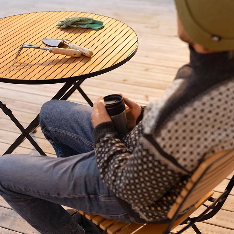 Brewer stol    Sort / Teak