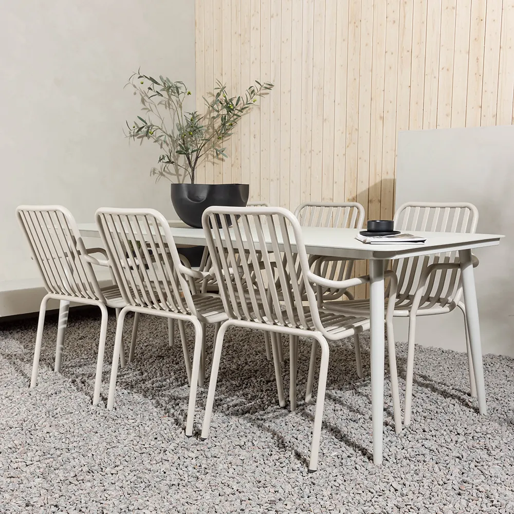 Lina spisebord 90x200 cm Beige 