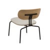 Curious Lounge Chair Eg/Sort White Sands