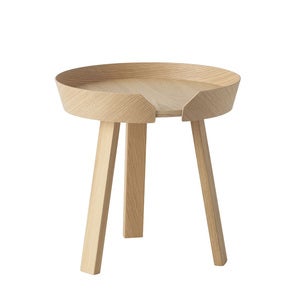 Around sofabord Ø45 cm- Oak 