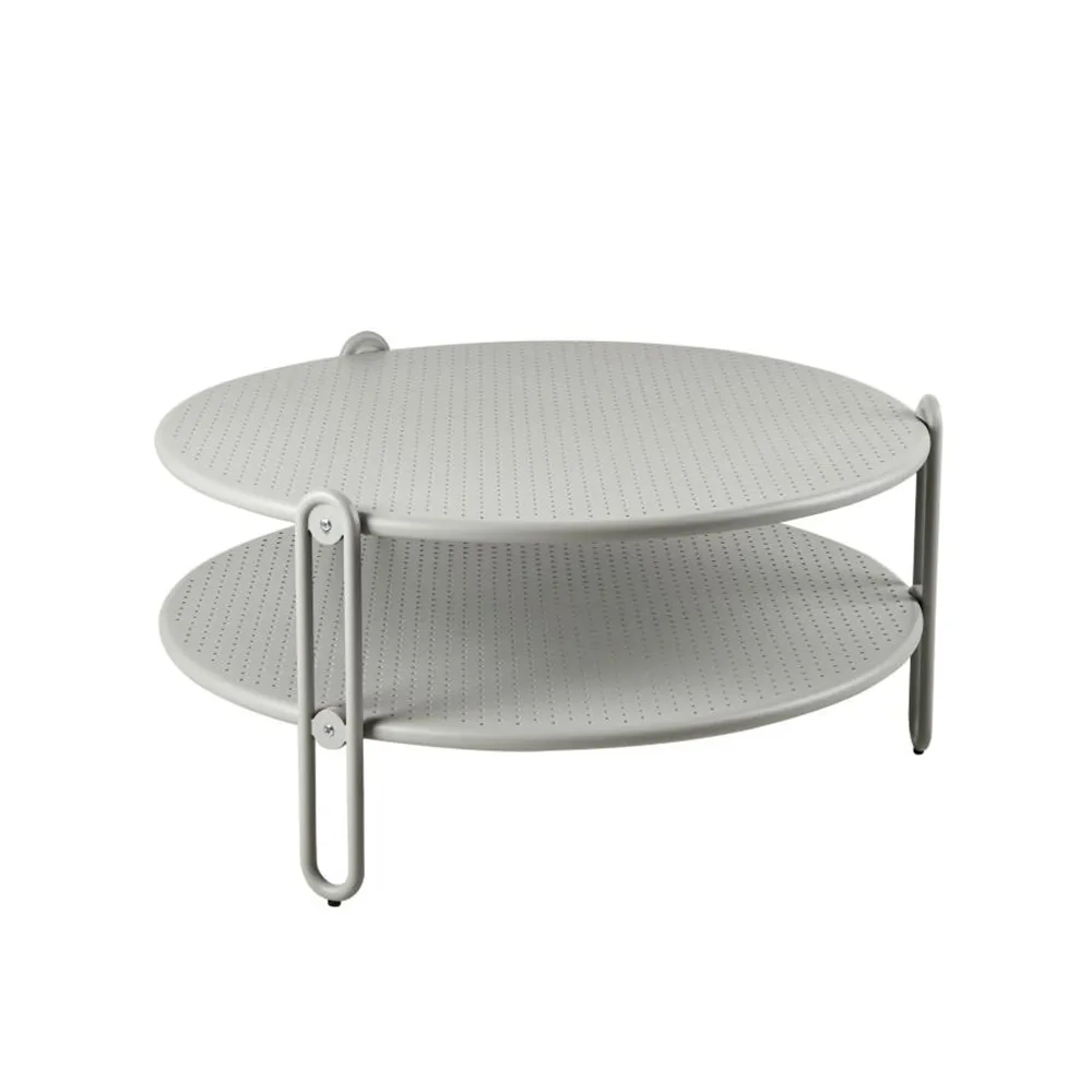 Blixt Sofabord 85 cm Light Grey