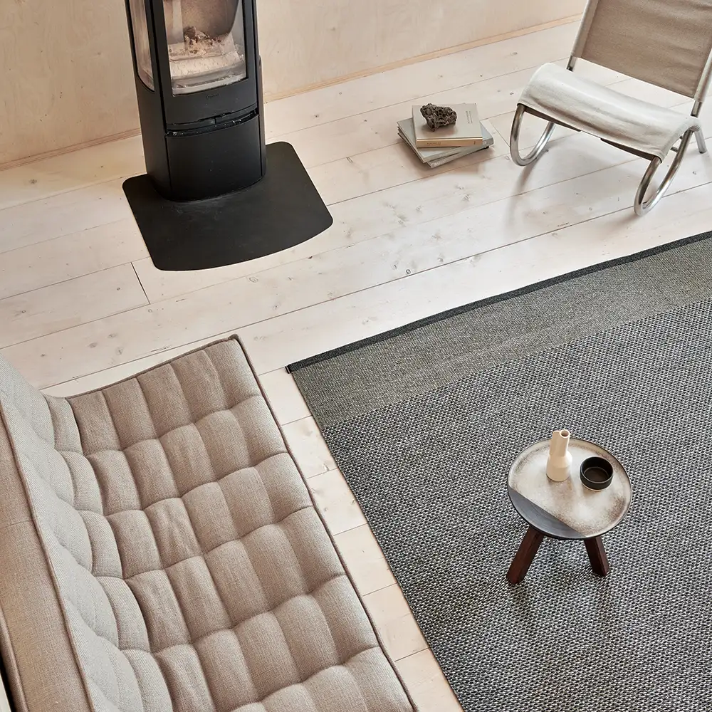 Edit tæppe 140x200 cm Black