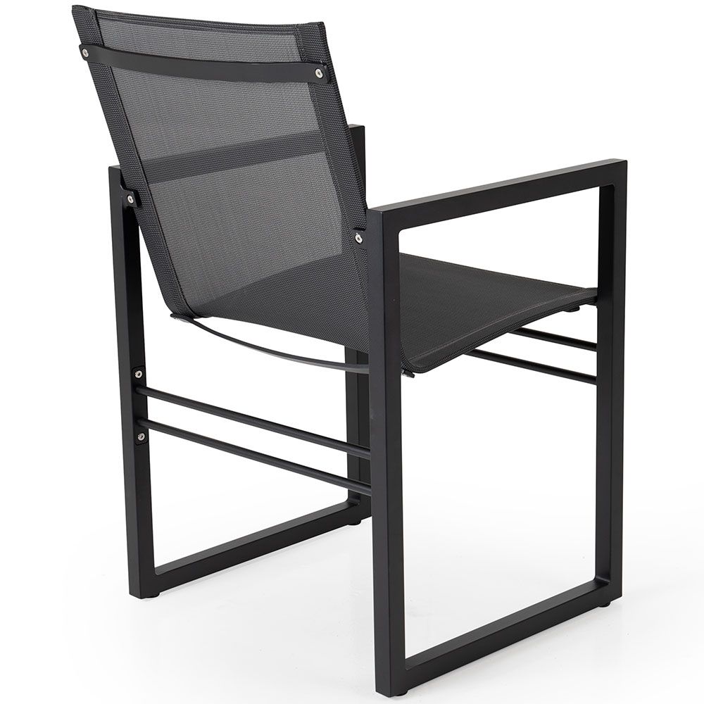 Vevi Stol/Karmstol Sort/Sort Brafab