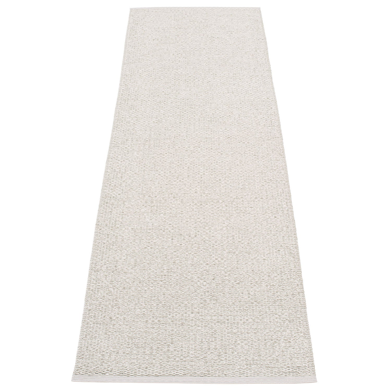 Pappelina, Svea tæppe 70x240 cm stone metallic / fossil grey