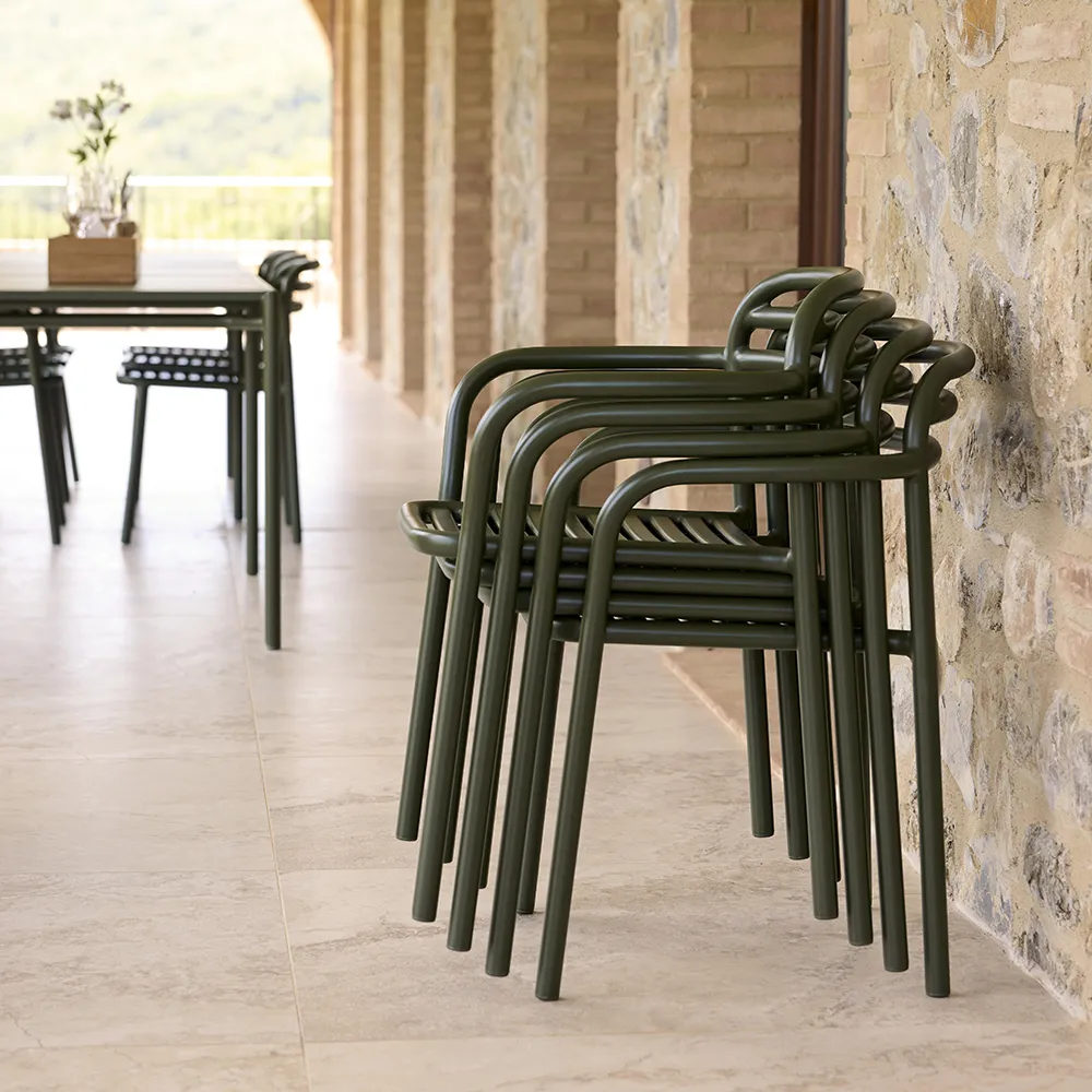 Bliss Stol m/armlæn Dark green