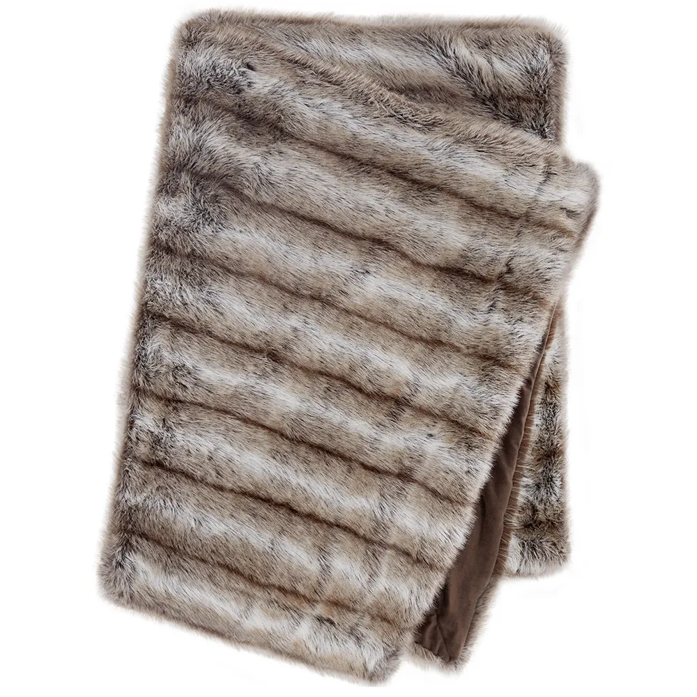 Skinnwille, Hunter Tæppe 140x220 cm Brown