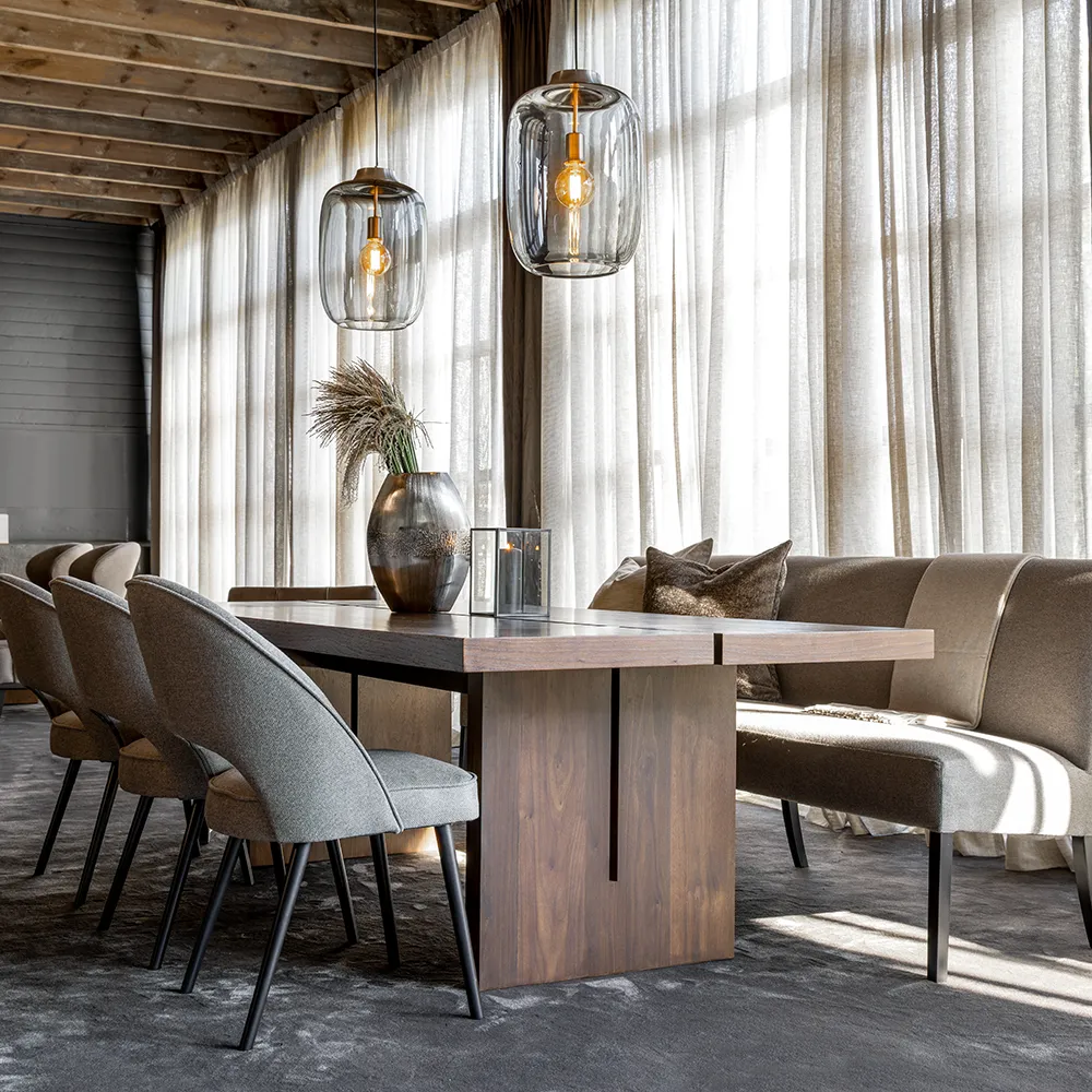 Maddox spisebord brun