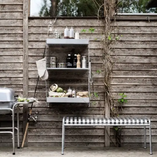 Hylde lav kant 58x2x30 Galvaniseret