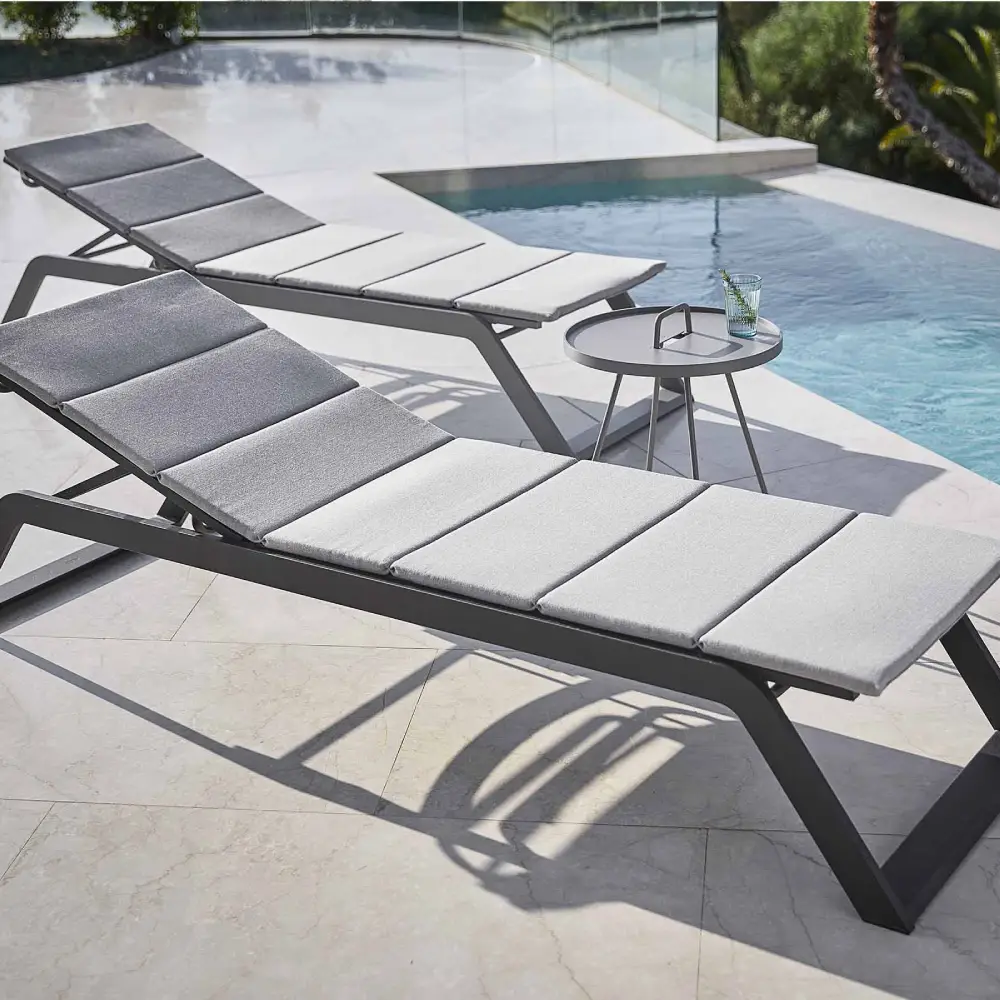 Siesta solsenghynde lysegrå