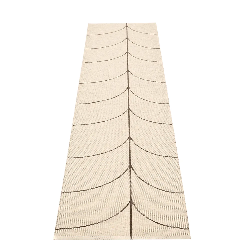 Vævet Tæppe Leif Dark Brown 70x270 cm