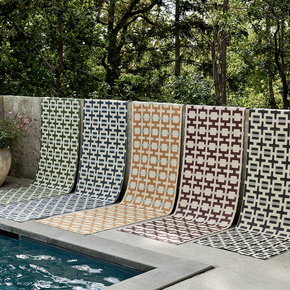 Tom tæppe Black/Cream/Warm Grey 70 x 300 cm