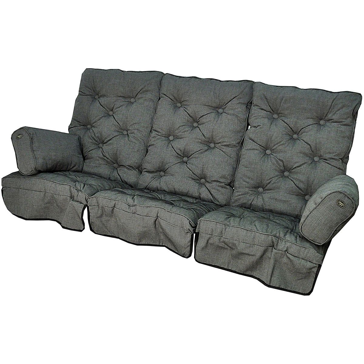 Fritab, Canyon hængekøjepuder høj ryg strukturdralon Granitgrå