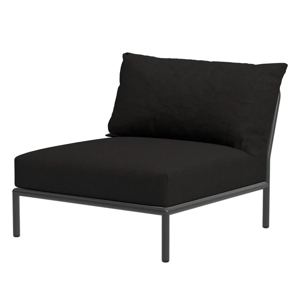 Houe, Level 2 Lænestol Char/Dark grey