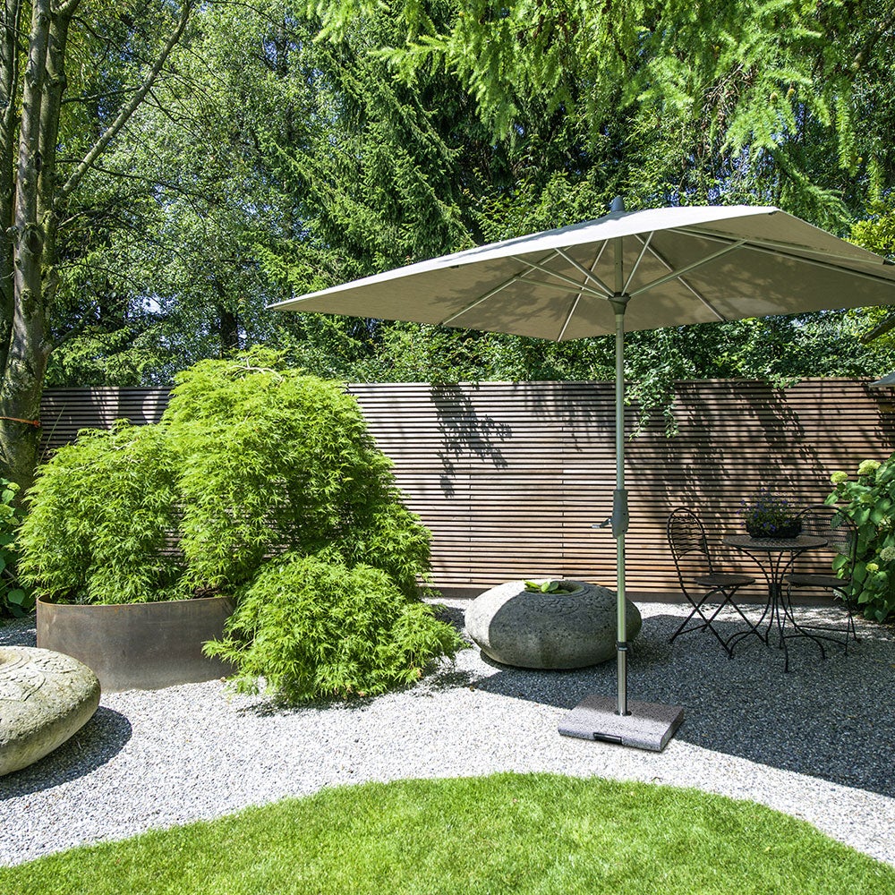 Alu-Twist Parasol 300 cm Kat.2 158 Off white