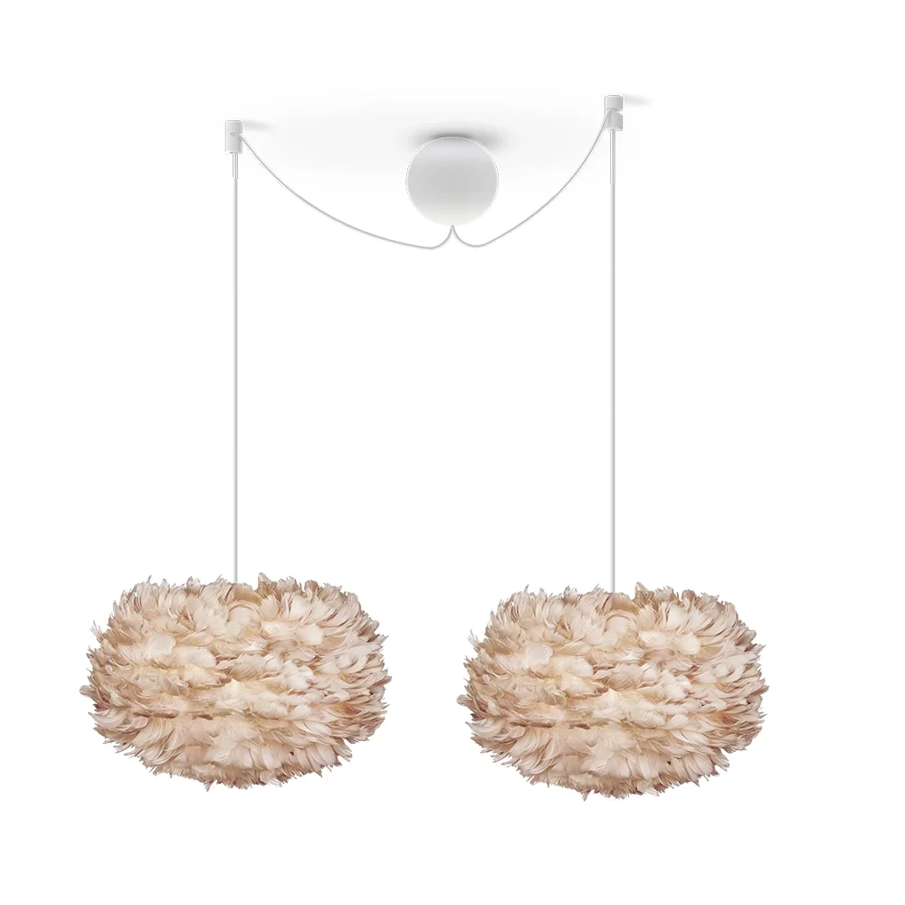 Eos Lampeskærm Medium Ø45 cm Light Brown