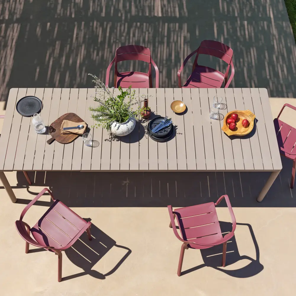 Udtrækkeligt bord Tevere 210 Tortora