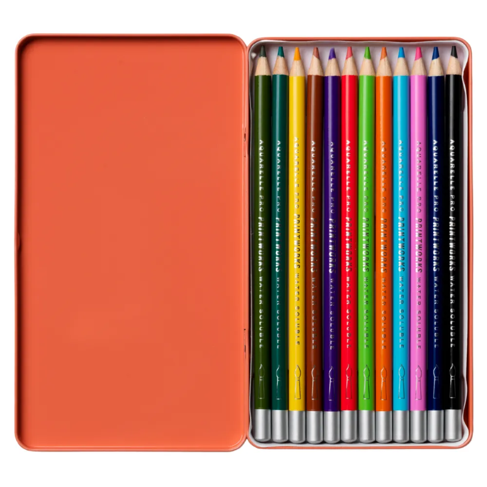  12 farveblyanter - Aquarelle