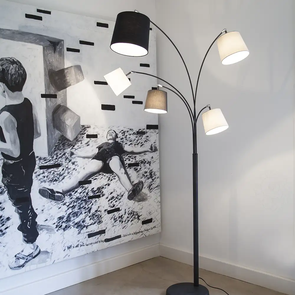 Foggy gulvlampe 5 Sandsort