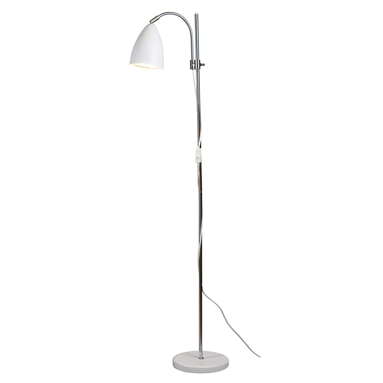 Sway gulvlampe Mat hvid