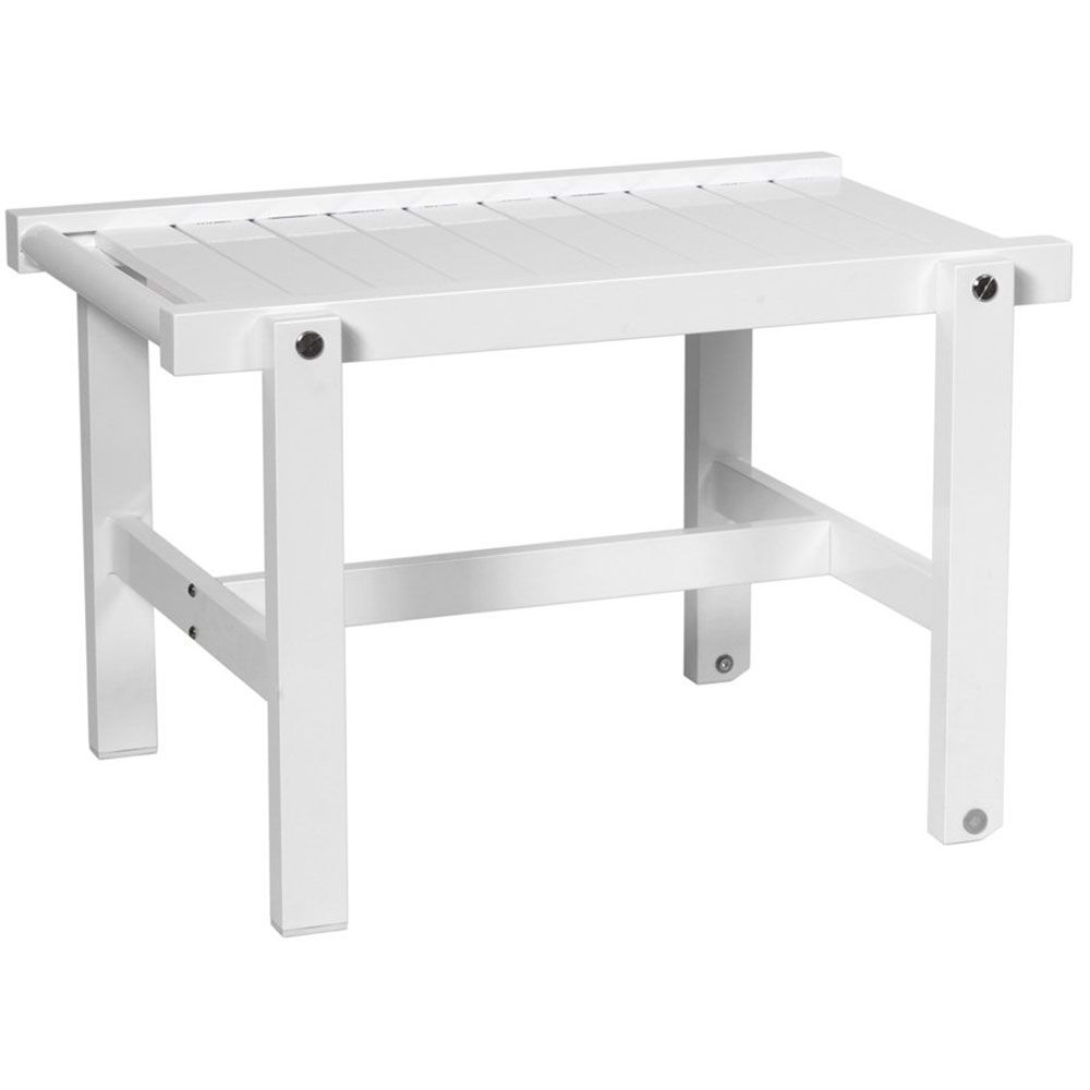 Fri Form Rullebord med hjul aluminium hvid