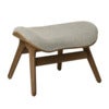 A Conversation Piece Ottoman Ottoman Solid Oak,Plywood,Polyester White