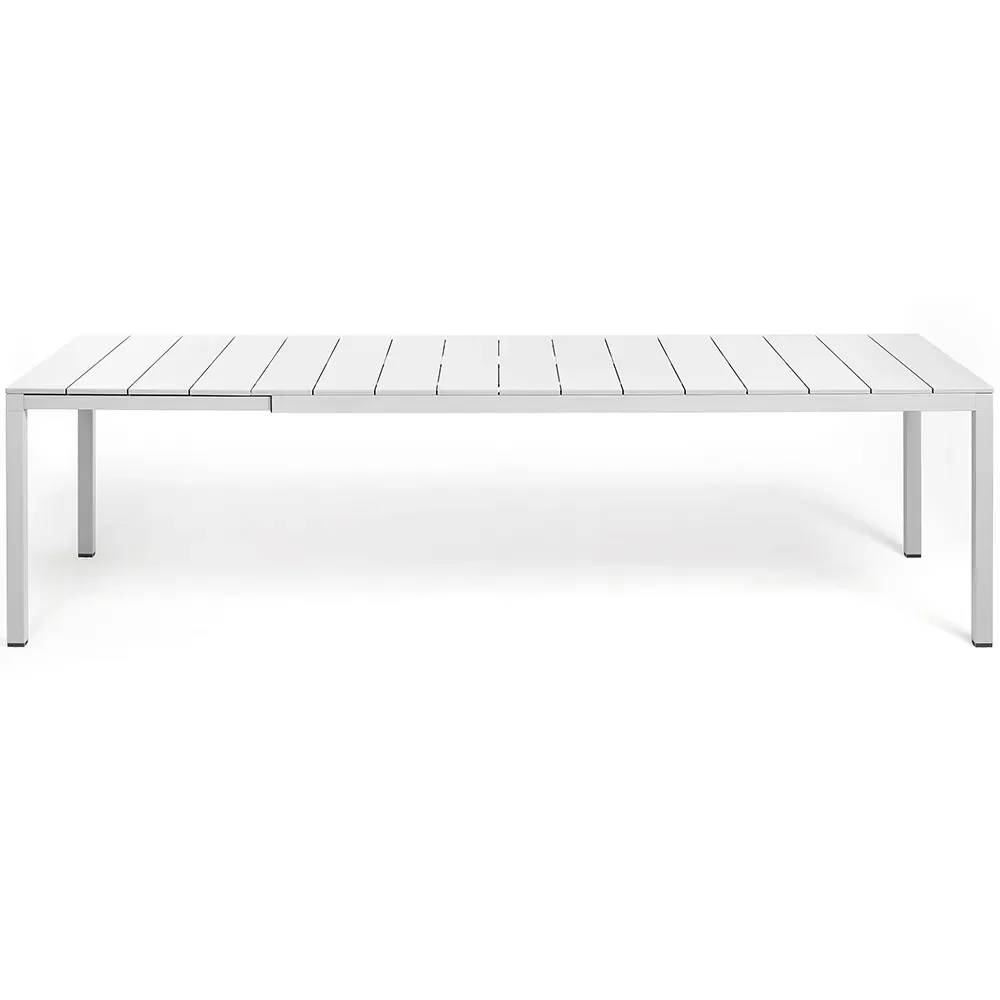 Rio Alu Spisebord  210/280x100 cm White