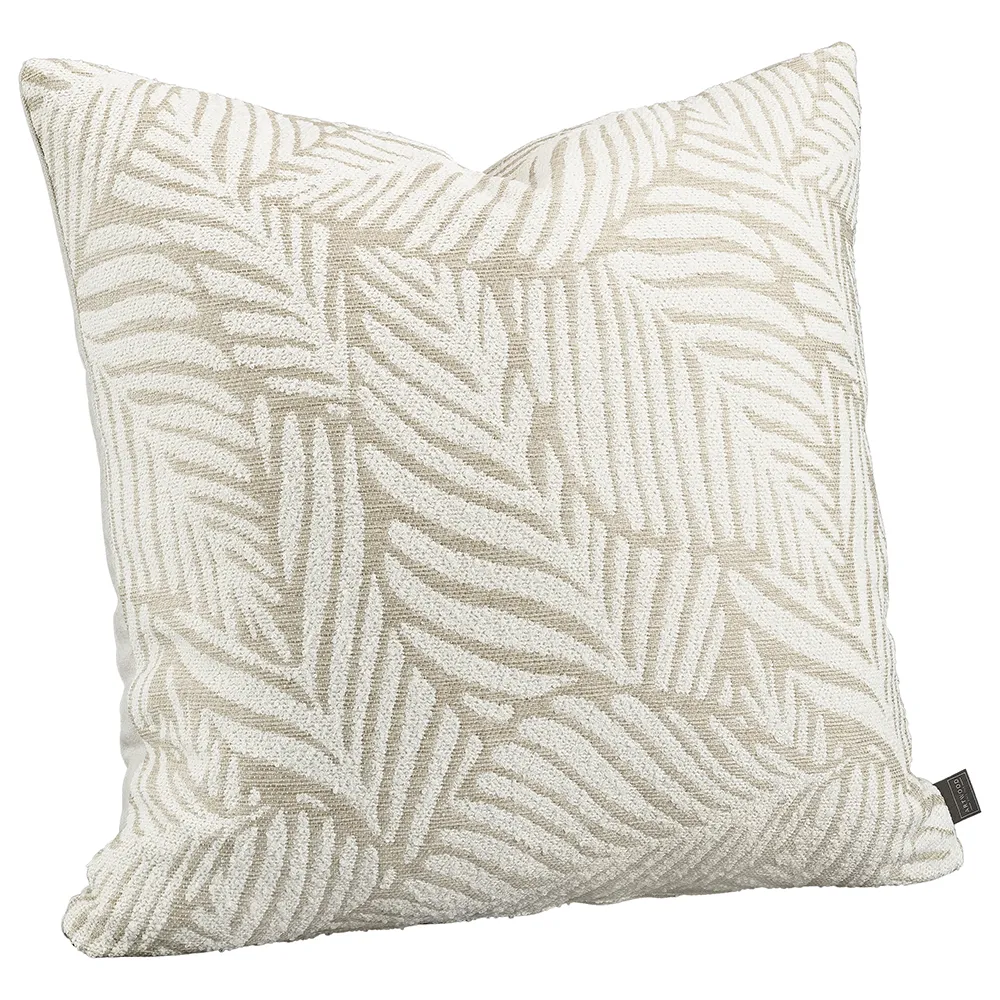 Nomad Leaf Pudebetræk Natural 50x50 cm