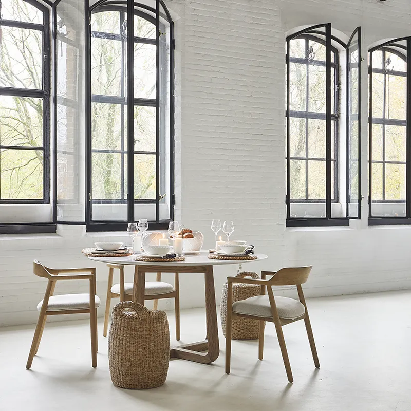 Puglia stol med armlæn