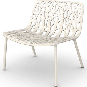 Forest loungelænestol Creamy White 